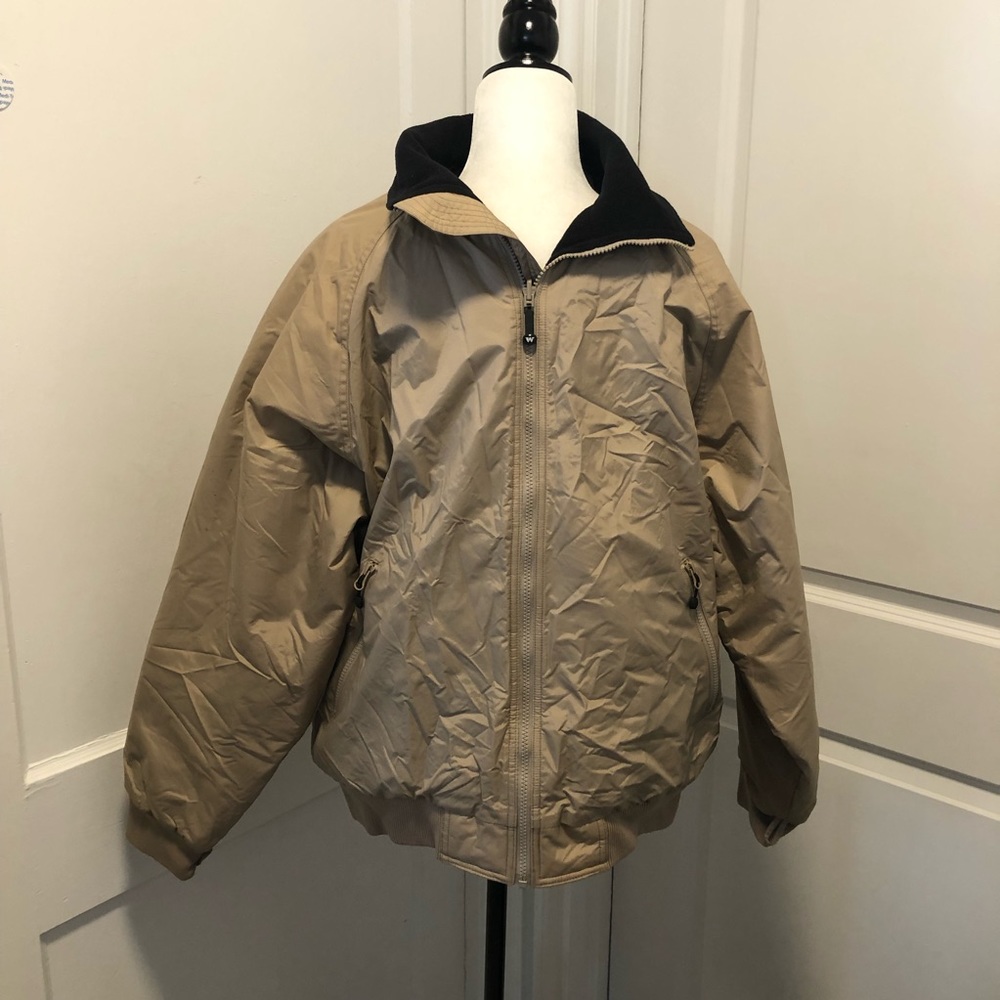 Wear guard NWT fleece lined winter bomber style jacket style large